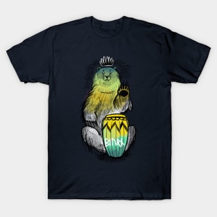 Bear with drum T-Shirt
